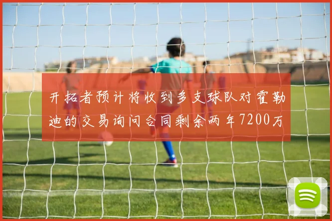 开拓者预计将收到多支球队对霍勒迪的交易询问合同剩余两年7200万